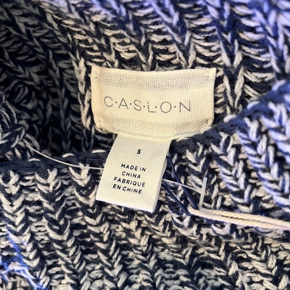 CASLON Shaker Mock Neck Sweater - Picture 3 of 9